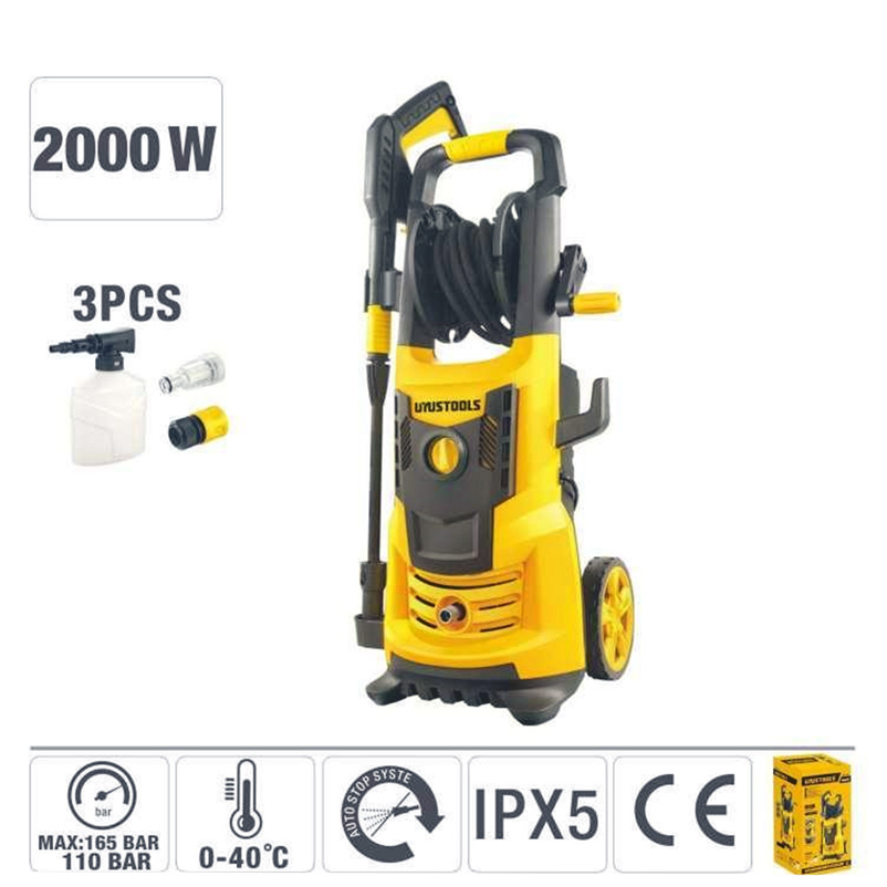 Nettoyeur Haute Pression à Induction 2000W 165 Bar