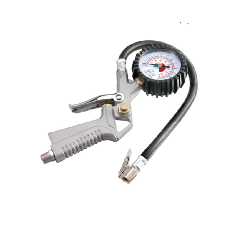 Pistolet de Gonflage Pneumatique avec Manomètre