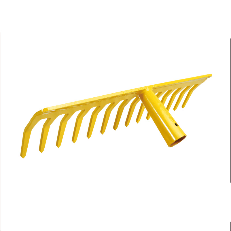 Tête de Râteau en Acier 14 Dents Droites