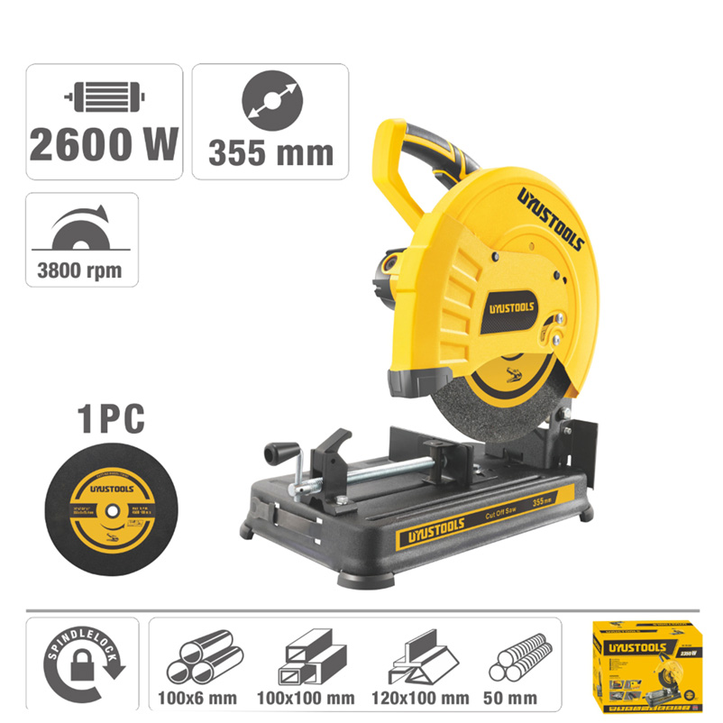 Tronçonneuse à Métaux 2600W 355mm